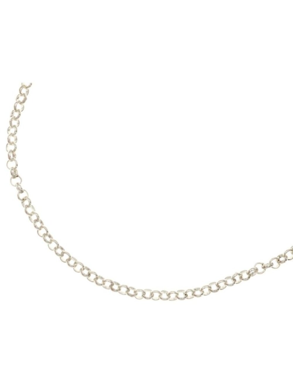 Chrome Hearts Neckchain Roll Chain Necklace Silver